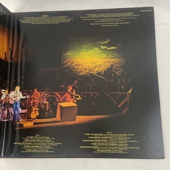 An Evening With John Denver RCA Records Vinyl Record LP - Picture 2 of 10